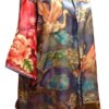 Hand painted silk kimono