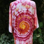 Red vibes. Hand dyed kimono.