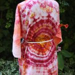 Red vibes. Hand dyed kimono.