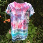 Ice-dyed t-shirt
