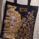 Hand painted shopper