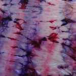 Purple shibori. Hand painted silk scarf.